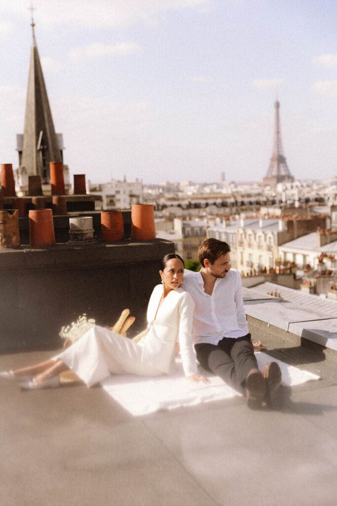 Couples photo session in Paris